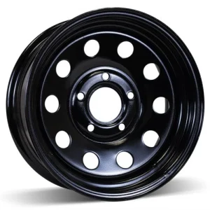 RSSW – Steel – Black – 15″x6″ 0mm – All weather Wheels – X45553